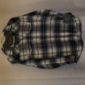 Flannel Snap Button Up